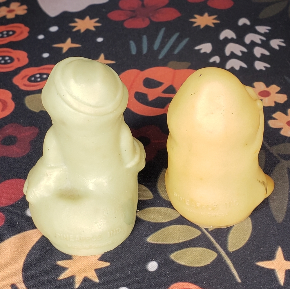 Vintage Pineapple Ind. Glow Ghosts Figure 1980s Lot - Picture 5 of 6